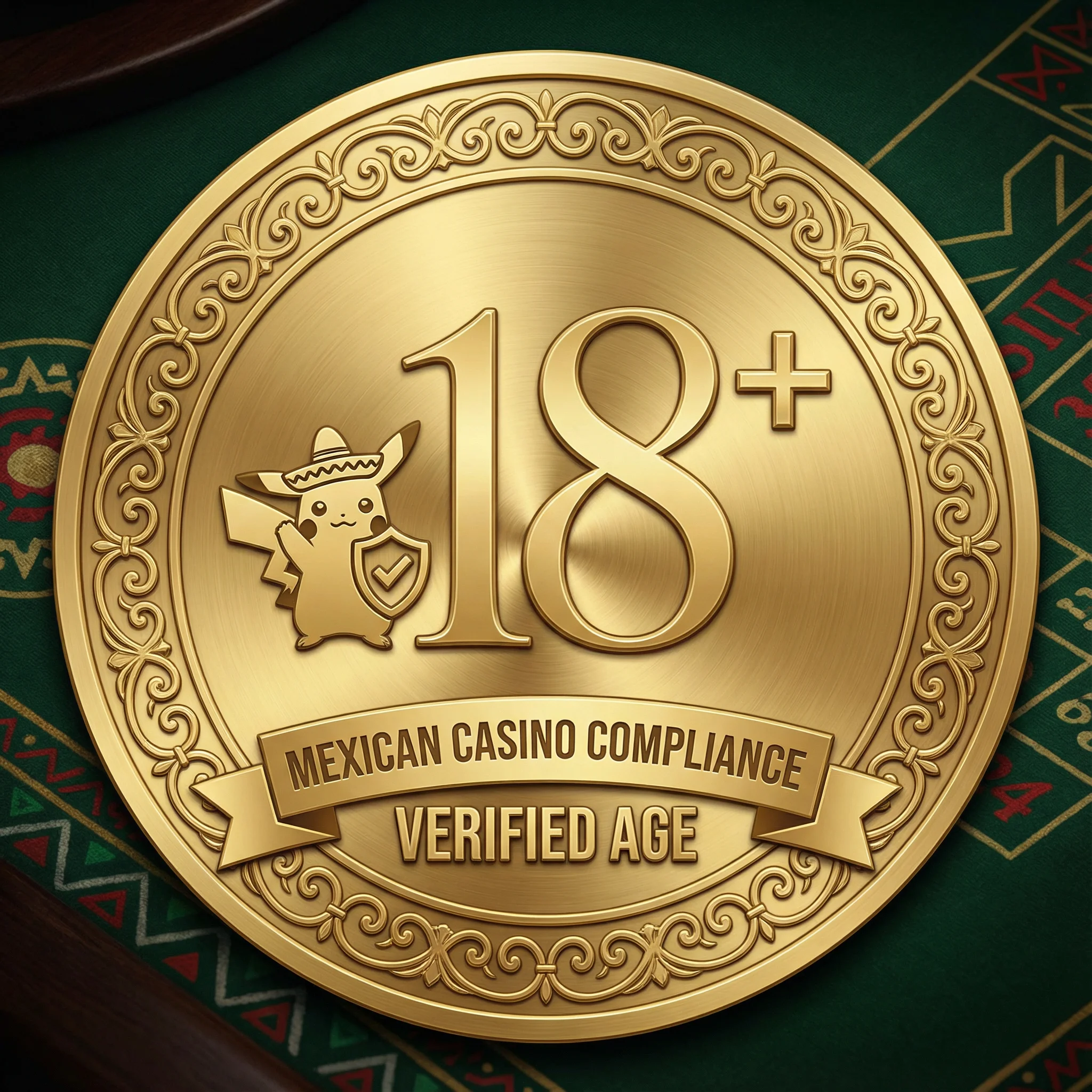 Restricción de edad 18+ para juegos de casino en México